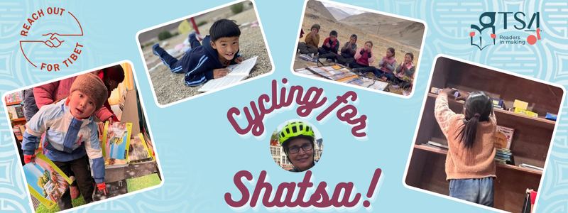 Cycling for Shatsa banner