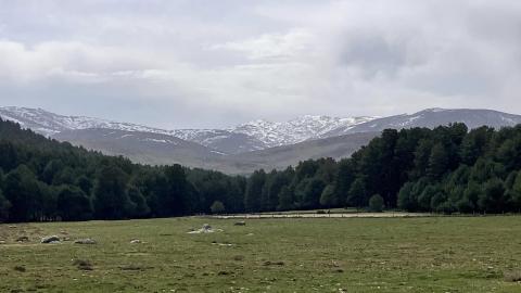 Zicht op Sierra de Gredos